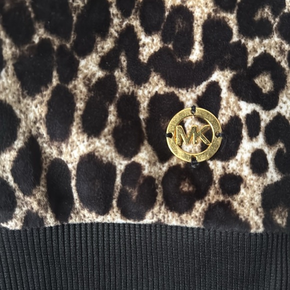 MICHAEL MICHAEL KORS Women's Cheetah Off-The-Shoulder Top NWT - Picture 5 of 7